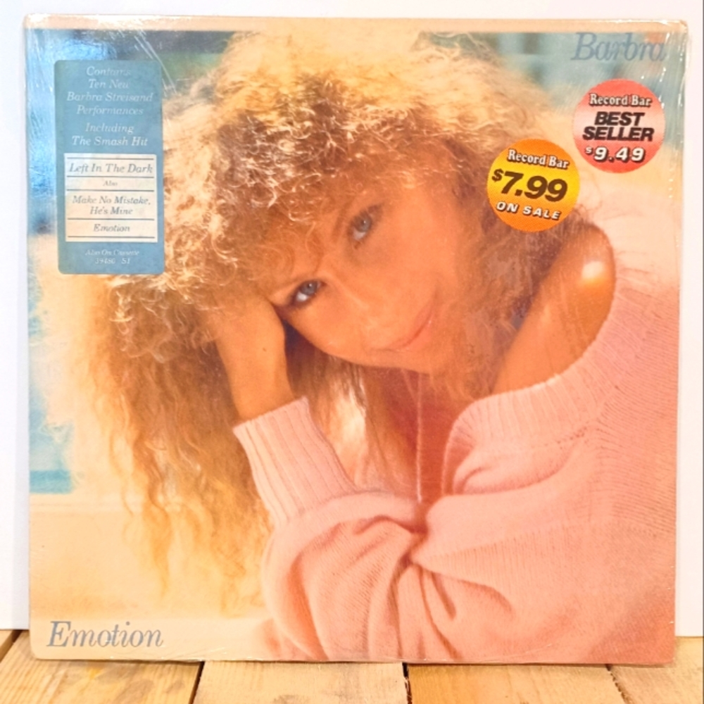 Barbra Streisand Emotion 1984 CBS vinyl